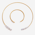 Celestial North Star Torque Choker & Cuff