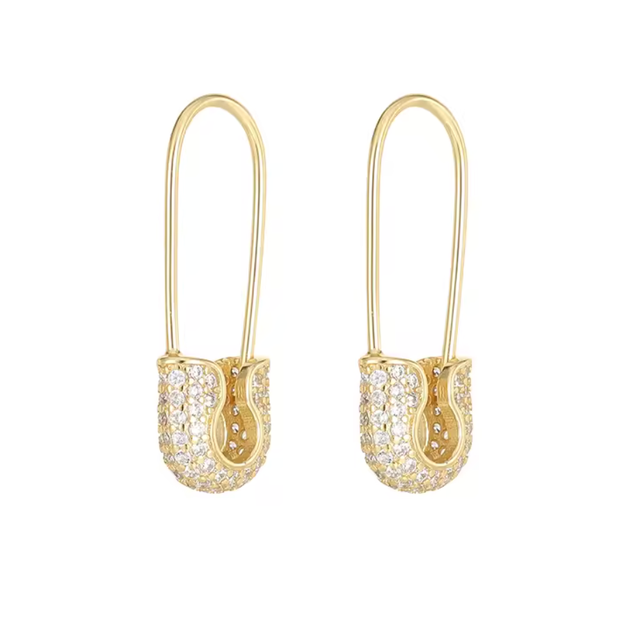 Paperclip Earrings